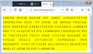 CSS p Style CSS p Tag Style p