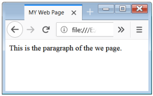 HTML Title HTML Title tag