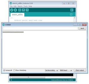 Arduino Serial Monitor Shows Receive Data