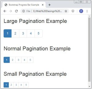 Bootstrap Pagination Sizing