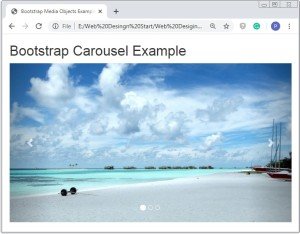 Bootstrap Carousel Example